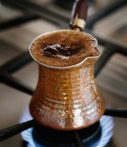 کف قهوه ترک