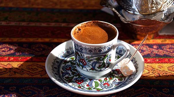 یک فنجان قهوه ترک