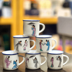 شات قهوه خوری چینی